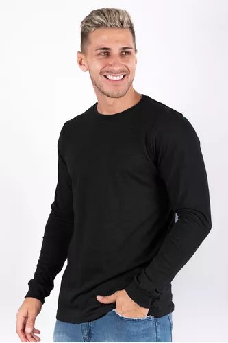 REMERA ML U LOGO 