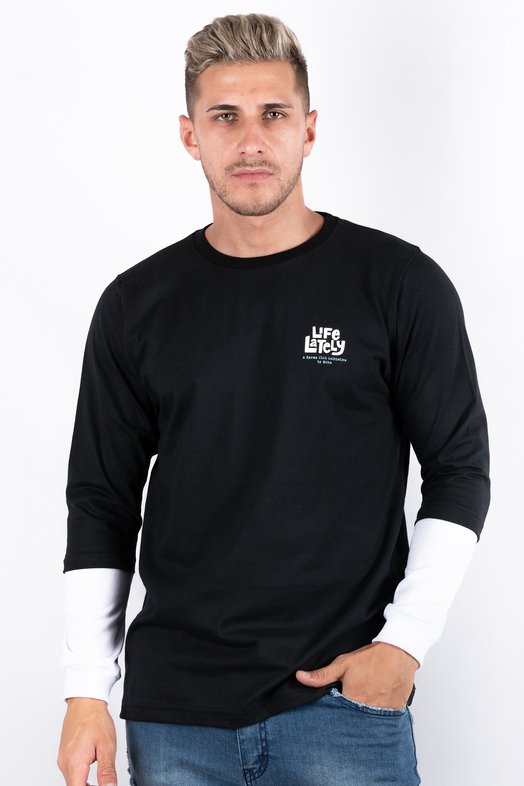 REMERA ML U LIFE LATERY 