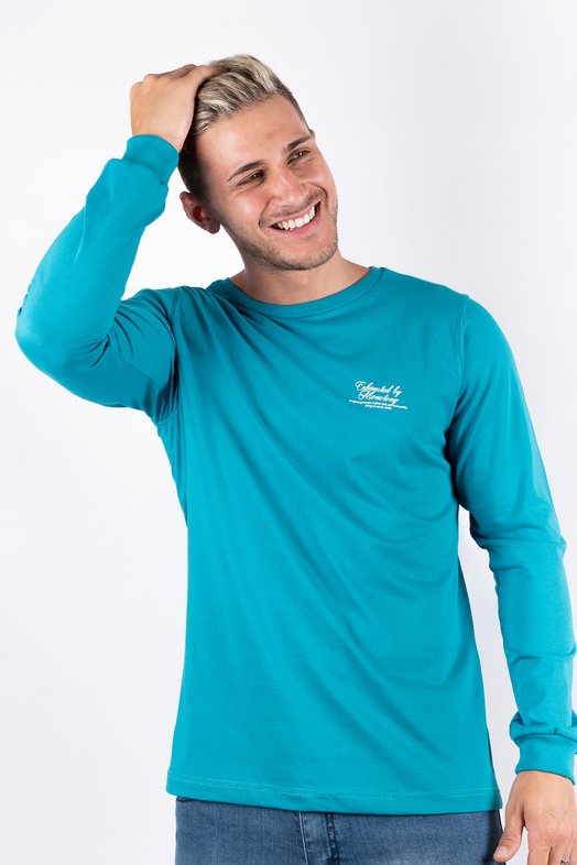 REMERA ML U TEXTO CURSIVA COLOR DISPONIBLE TO