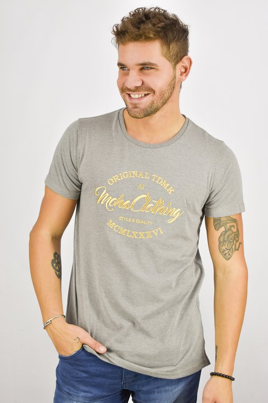 REMERA MC U EMBROID