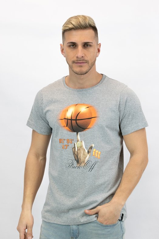 REMERA MC U FINGER BALL