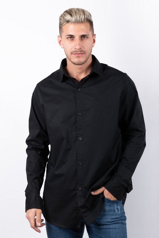 CAMISA ML RECTA BASICA 